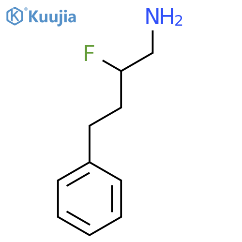 2-FLUORO-4-PHENYLBUTAN-1-AMINE structure