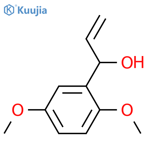 1-(2,5-dimethoxyphenyl)prop-2-en-1-ol structure