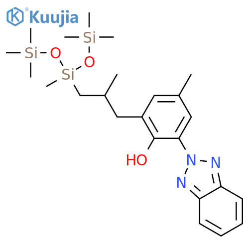 DROMETRIZOLE TRISILOXANE structure