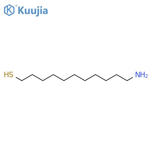 1-Undecanethiol, 11-amino- structure