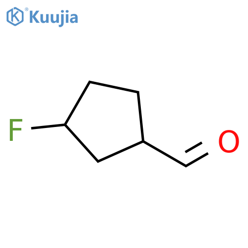 3-fluorocyclopentane-1-carbaldehyde structure
