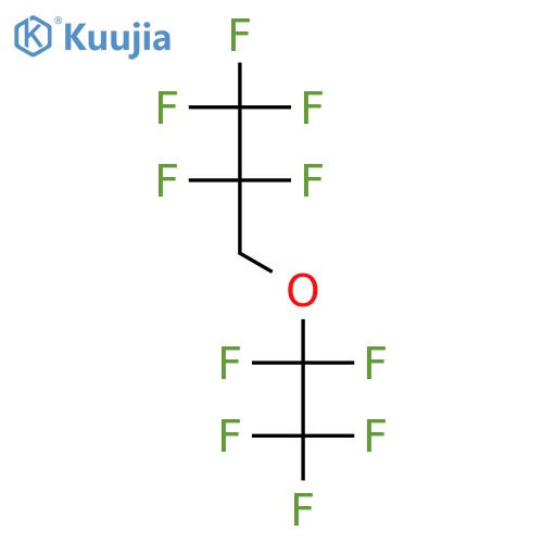 propane, 1,1,1,2,2-pentafluoro-3-(1,1,2,2,2-pentafluoroethoxy)- structure