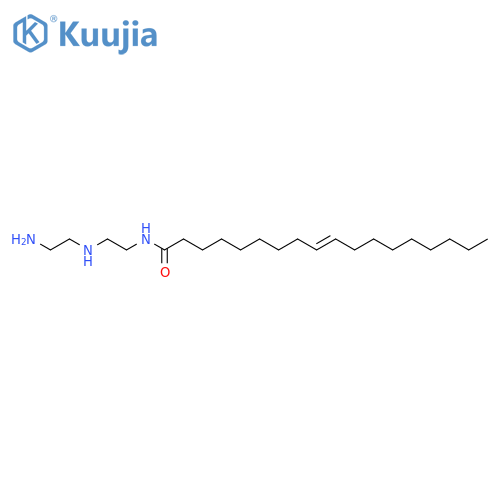 9-Octadecenamide,N-[2-[(2-aminoethyl)amino]ethyl]-, (9Z)- structure