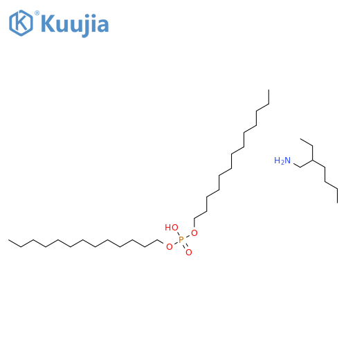 Tridecyl phosphate (2:1), 2-ethylhexylamine salt structure