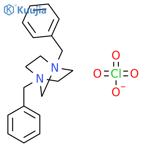 1,4-dibenzyl-1,4-diazoniabicyclo[2.2.1]heptane;perchlorate structure