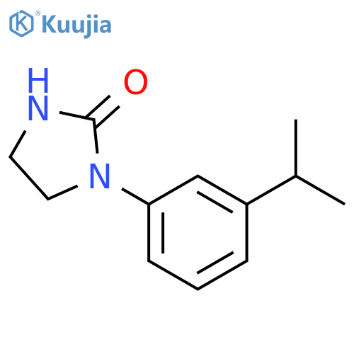 1-3-(propan-2-yl)phenylimidazolidin-2-one structure