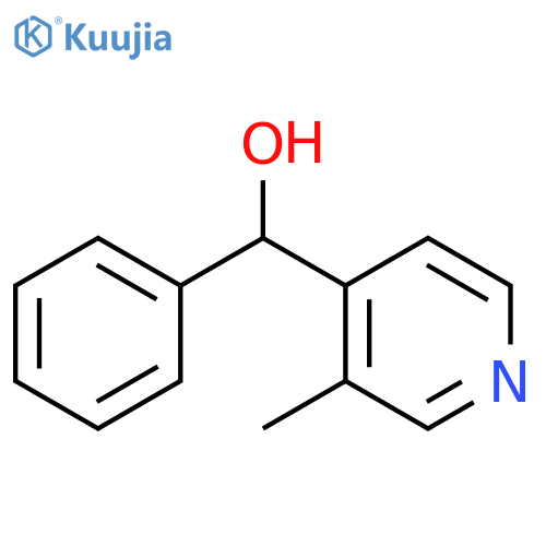 (3-methylpyridin-4-yl)(phenyl)methanol structure