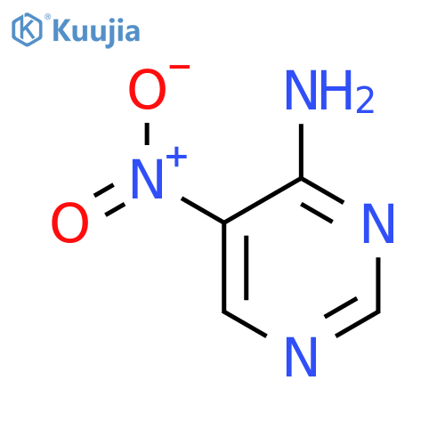 4-Pyrimidinamine,5-nitro- structure