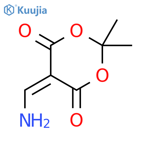 5-(Aminomethylene)-2,2-dimethyl-1,3-dioxane-4,6-dione structure