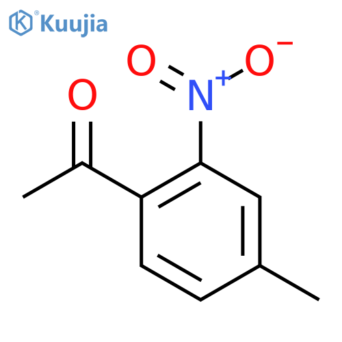 1-(4-Methyl-2-nitrophenyl)-ethanone structure