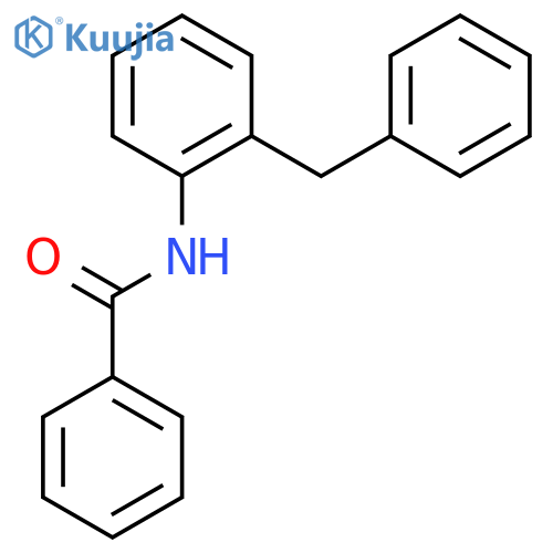 Benzamide, N-[2-(phenylmethyl)phenyl]- structure