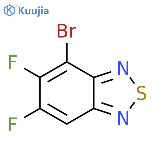 4-Bromo-5,6-difluoro-2,1,3-benzothiadiazole structure
