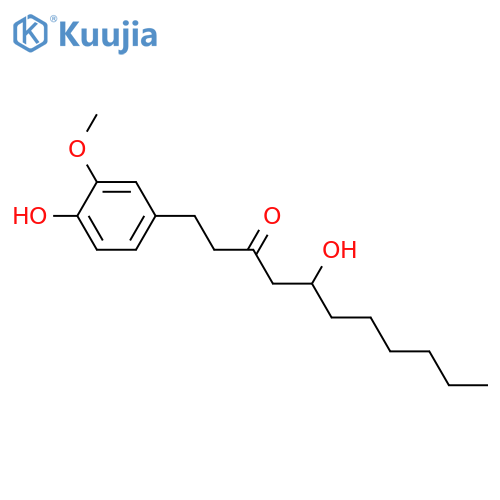 Gingerols; [7]-Gingerol structure