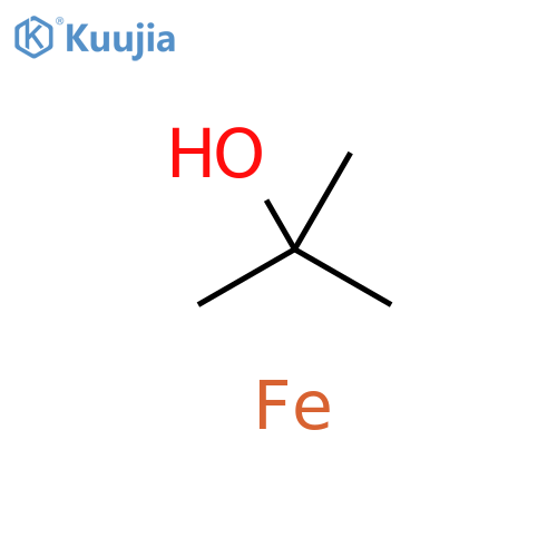 2-Propanol, 2-methyl-, iron(3+) salt (9CI) structure