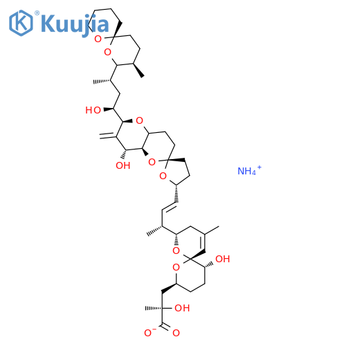 Okadaic Acid Ammonium Salt structure
