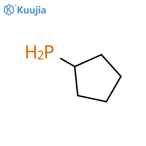 Phosphine, cyclopentyl- structure