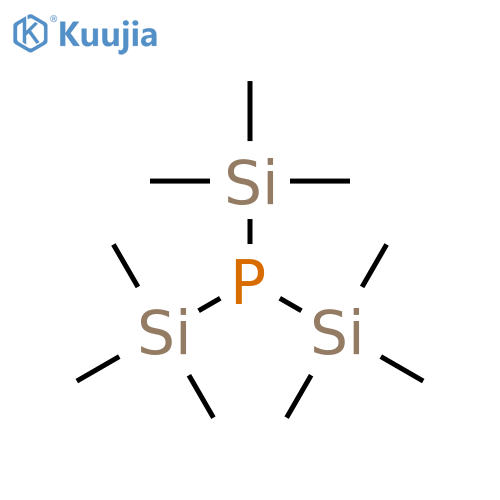 Tris(trimethylsilyl)phosphine structure