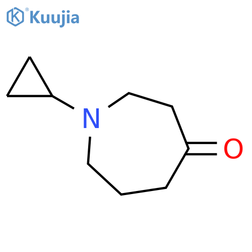 1-Cyclopropylazepan-4-one structure