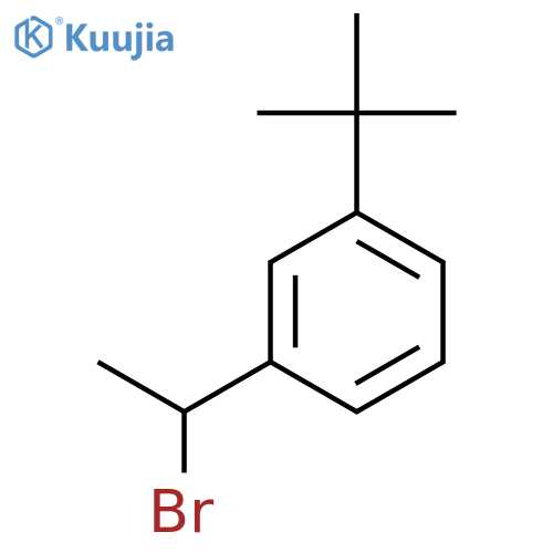 1-(1-Bromoethyl)-3-tert-butylbenzene structure