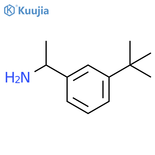 1-(3-tert-butylphenyl)ethan-1-amine structure