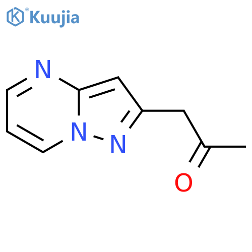 1-{pyrazolo1,5-apyrimidin-2-yl}propan-2-one structure