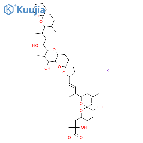 Okadaic Acid Potassium Salt structure
