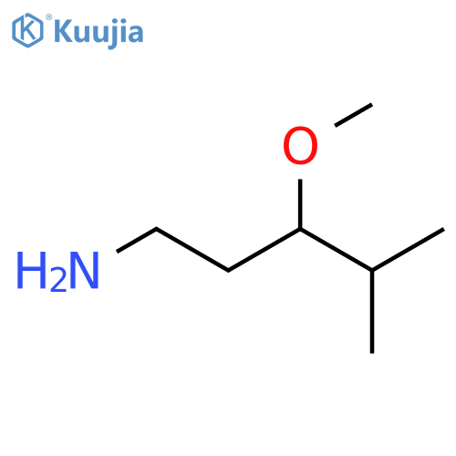 3-methoxy-4-methylpentan-1-amine structure