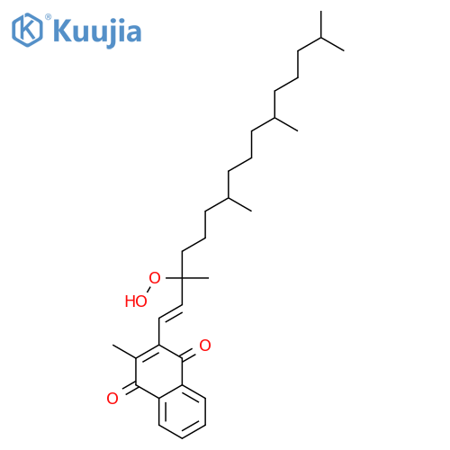 Vitamin K1 Hydroperoxide structure