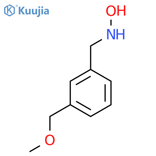 N-{3-(methoxymethyl)phenylmethyl}hydroxylamine structure