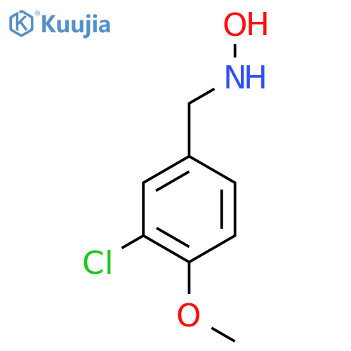 N-(3-chloro-4-methoxyphenyl)methylhydroxylamine structure
