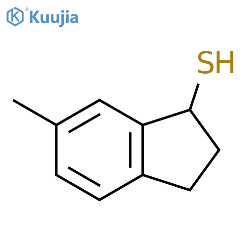 6-Methyl-2,3-dihydro-1h-indene-1-thiol structure