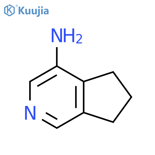 5H,6H,7H-cyclopentacpyridin-4-amine structure