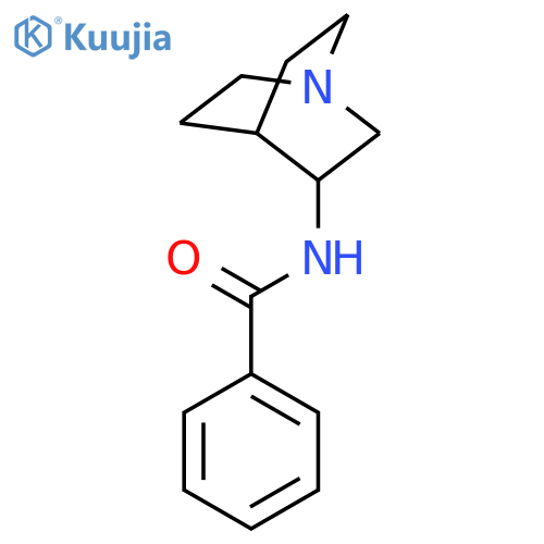 Benzamide, N-(3S)-1-azabicyclo[2.2.2]oct-3-yl- structure