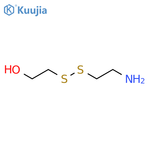 Ethanol, 2-[(2-aminoethyl)dithio]- structure
