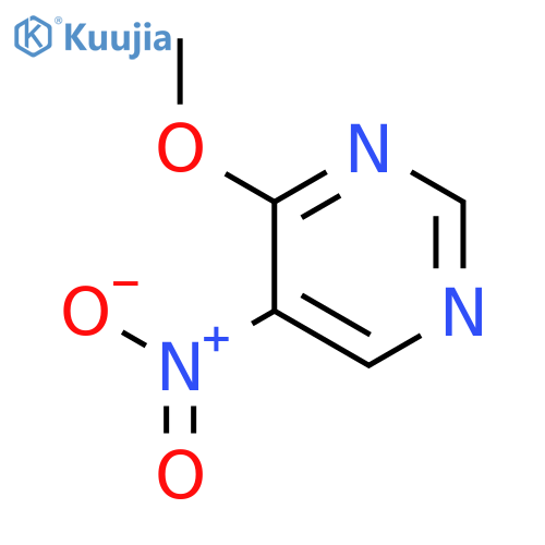 Pyrimidine, 4-methoxy-5-nitro- structure