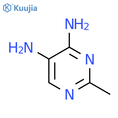 2-Methylpyrimidine-4,5-diamine structure
