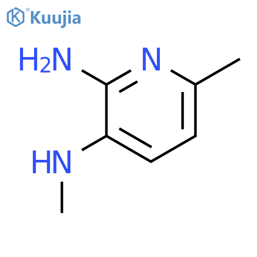 N3,6-Dimethylpyridine-2,3-diamine structure