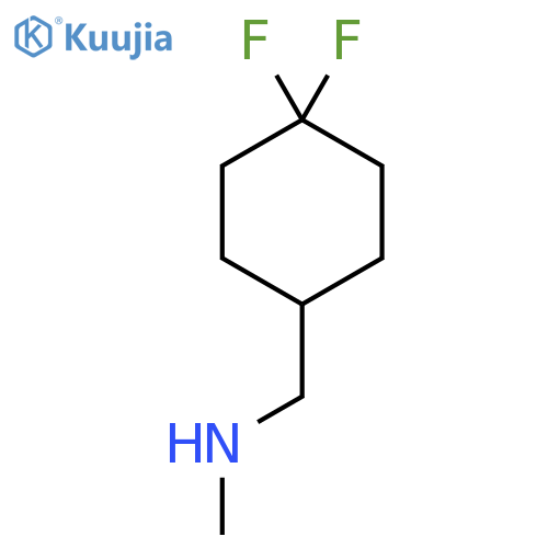 1-(4,4-difluorocyclohexyl)-N-methylmethanamine structure