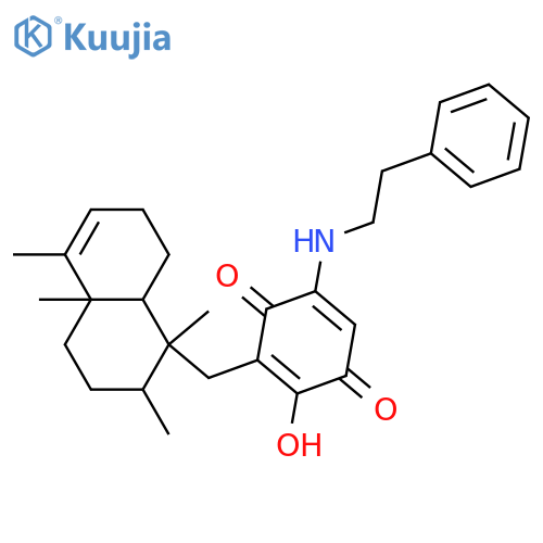 Smenospongine; 5-Epimer, Δ3-isomer, N-(2-phenylethyl) structure
