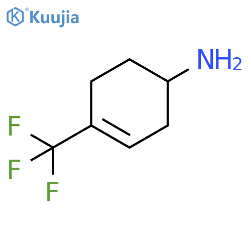 4-(trifluoromethyl)cyclohex-3-en-1-amine structure