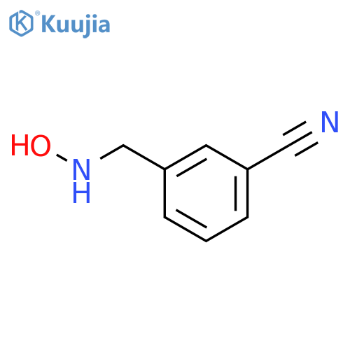 3-(hydroxyamino)methylbenzonitrile structure