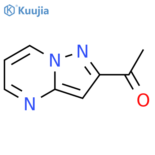 1-{pyrazolo1,5-apyrimidin-2-yl}ethan-1-one structure