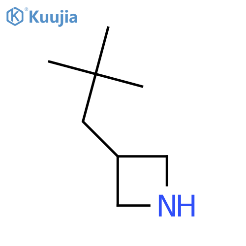 3-(2,2-dimethylpropyl)azetidine structure