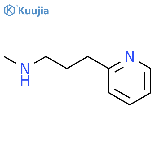 methyl3-(pyridin-2-yl)propylamine structure