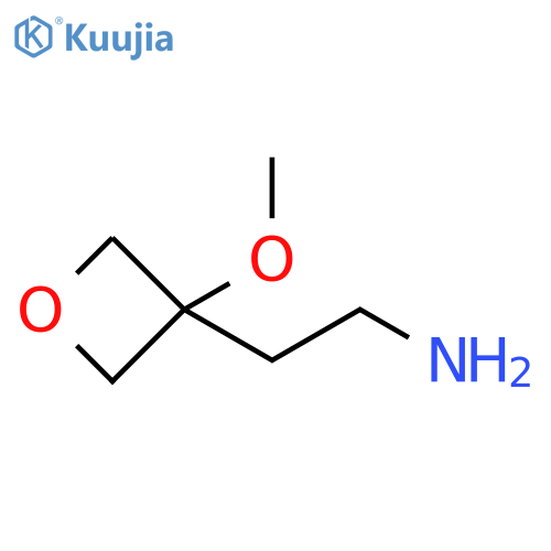 3-Oxetaneethanamine, 3-methoxy- structure