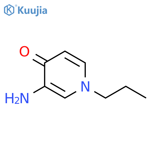 3-Amino-1-propyl-1H-pyridin-4-one structure