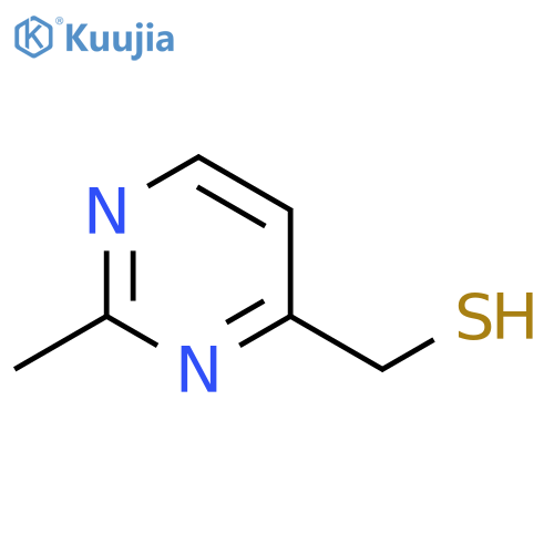 (2-methylpyrimidin-4-yl)methanethiol structure