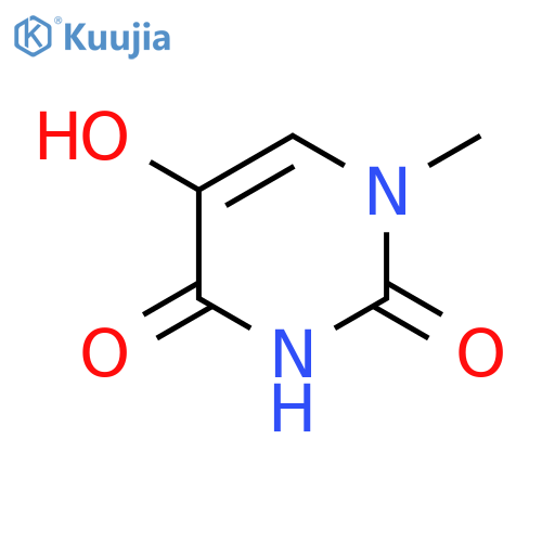 5-hydroxy-1-methyl-1,2,3,4-tetrahydropyrimidine-2,4-dione structure