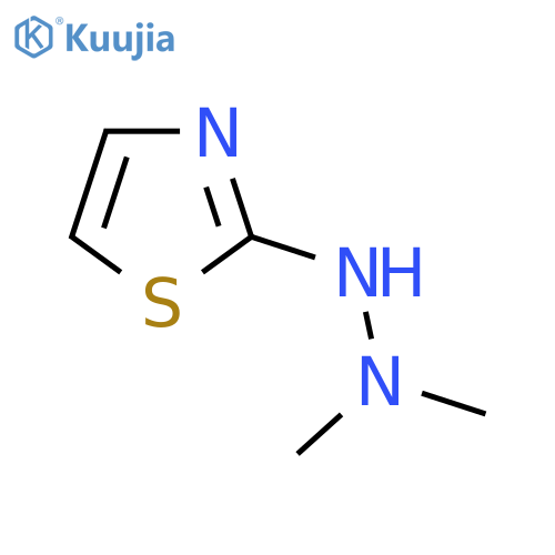 2-(2,2-Dimethylhydrazin-1-yl)-1,3-thiazole structure