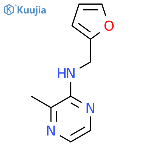 N-[(furan-2-yl)methyl]-3-methylpyrazin-2-amine structure